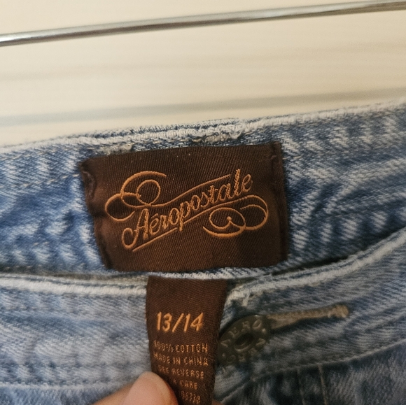 Aeropastale Jean Skirt 13/14 - Picture 3 of 4